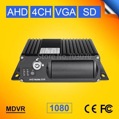 Free shipping MDVR , Support 128G SD Card Mobile DVR, Cycle Recording Car DVR,G-Sensor MDVR,NEW AHD 1080p cctv taxi dvr