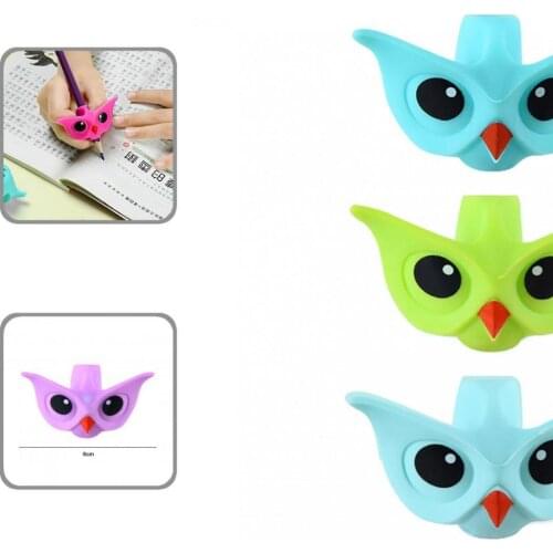 Long Lasting Convenient Effective Handwriting Posture Pencil Aid Grip Not Easy Deformed Pencil Aid Grip Durable for Kids