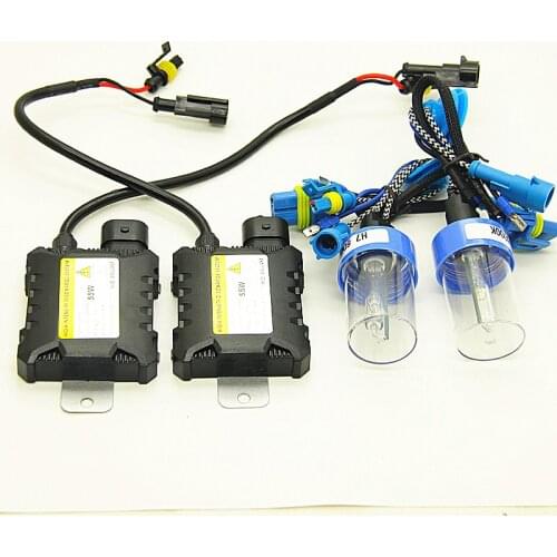 Fast bright xenon H1 H3 h11 fog hid 6000k 55w H11 H7 9006 9005 headlight kit