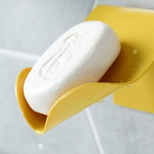 Soap Box Drain Soap Holder Box Bathroom Shower Soap Holder Dish Storage Plate Tray Bathroom Supplies Bathroom Gadgets