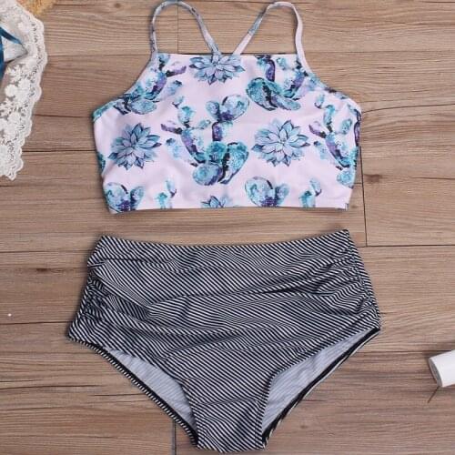 Kophia Swimwear Retro Vintage Beach Wear 2018 New Sexy Swimsuit Women Floral Swim Bathing Suits Female Bandage Monokini Swim Sui