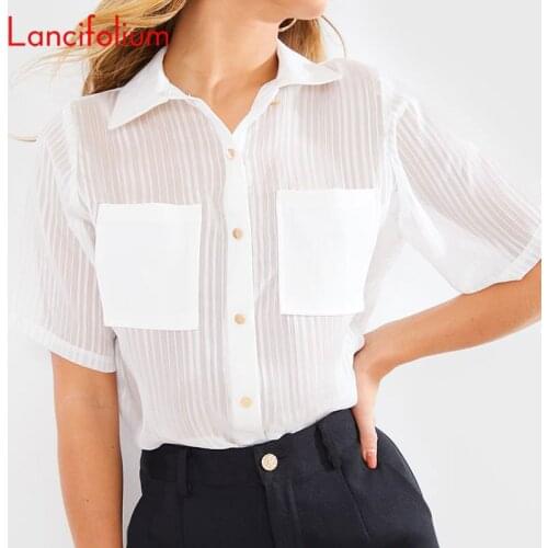 Lancifolium Women's Transparent Shirts
