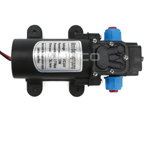 Pump DC 24V 30W Diaphragm Pump/Self-priming Pump for Caravan/RV/marine fishing boat/car washing/industry/agriculture etc