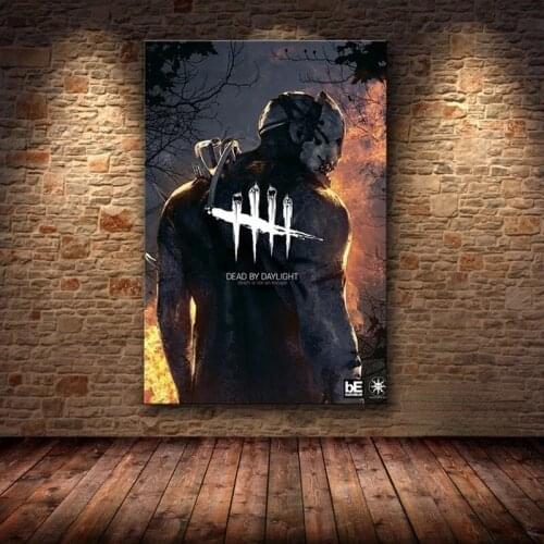 Game Dead By Daylight Canvas Painting Posters and Prints Wall Art Pictures Modern Living Room Game Room Boys Home Decor Cuadros