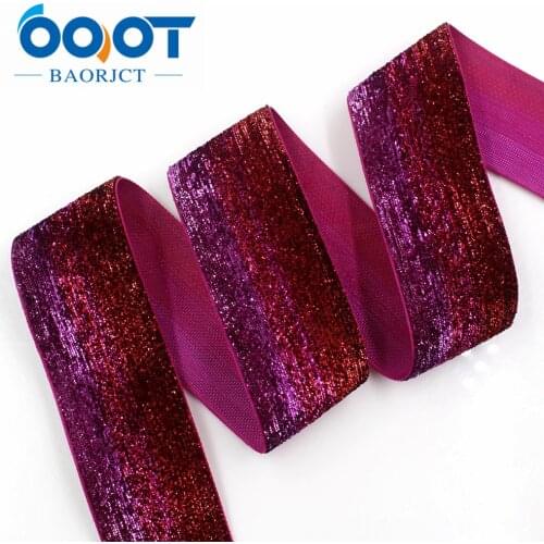 OOOT BAORJCT G-18614-465,38 mm 10 yards multicolour Green onions Ribbon,DIY handmade Hair decoration headdress material