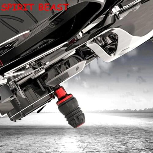 Falling Protectors Universal Motorcycle CNC Aluminum Alloy Frame Slider Anti Crash Caps engine protection Moto Crash Pad Protect