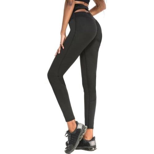 Curve Back Cross Yoga Pants High Waist Gym Fitness Leggings Dry Fit Workout Legging Sport Femme Unique Dance Professional S-XL