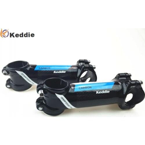 Special fast shipping Keddie bicycle stem mtb bike road bike alloy + 3k carbon stem angle 6 stem road stem top carbon