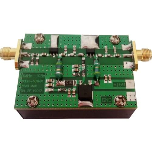 Cantonmade 1MHz-1000MHZ 3W RF Amplifier HF FM VHF UHF FM TV Transmitter Broadband RF