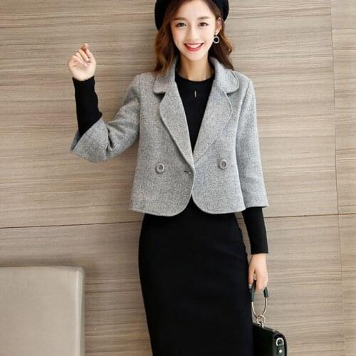 Ydy Df Women's Gray Coats
