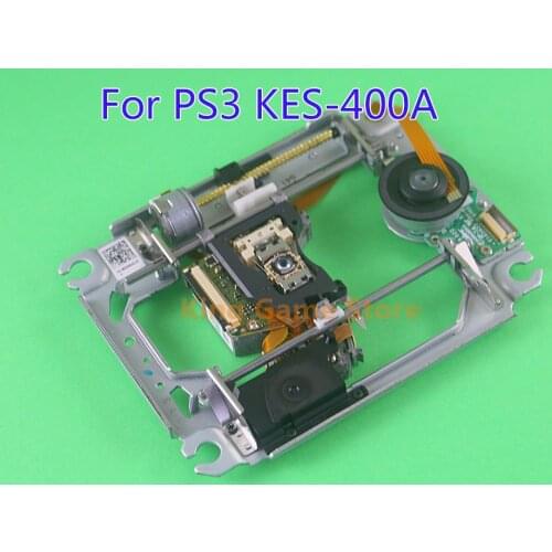 10pcs/lot Original used Replacement For PlayStation PS3 KEM-400AAA with Deck Optical Laser Lens Pick-up KES-400A KEM-400AAA