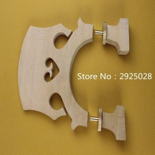 10pcs Top European adjustable double Bass Bridges 1/2 fine maple Free Shipping
