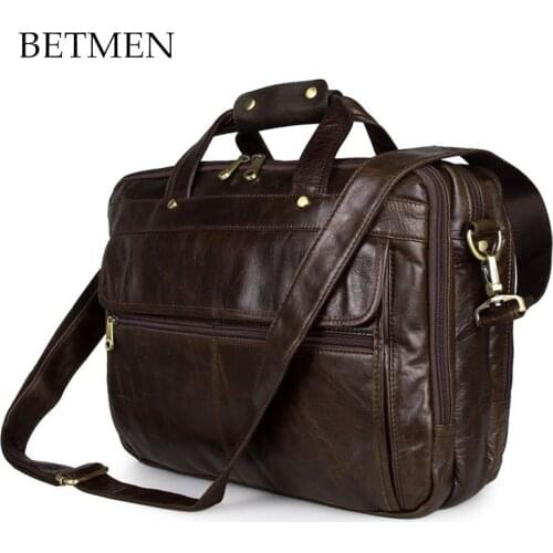 BETMEN Men's Leather Bags