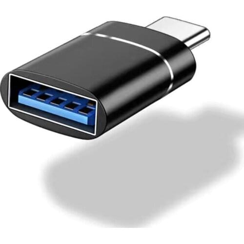 Black/Golden/ Gray Small Compatible with Type C to USB 3.0 OTG Safe Adapter