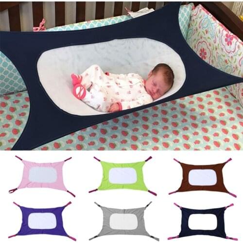 New Baby Swing Detachable Baby Hammock Portable Folding Cotton Sleeping Bed Garden Swing for Outdoor SCI88