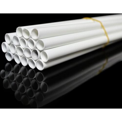 Dia 10mm ABS plastic round tube pipe model making scenery architectural constructions models scenery