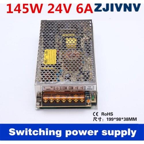 145W switching power supply 24V 6A Industrial-electrical-supplies cctv smps led power supply driver nice quality safe standards