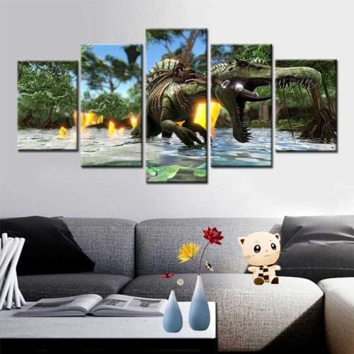 Canvas Painting Survival Evolved video games poster Modern HD Wall Art posters and prints Kids Room Decoration Modular Picture