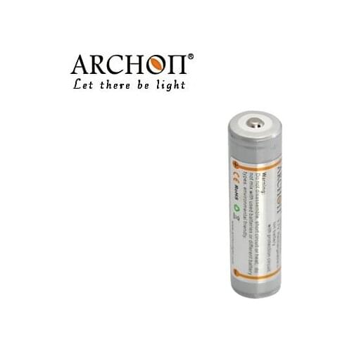 ARCHON 18650 3.7V 2600mAh Li-on Rechargeable Battery for Archon V10S D10U D10S D10XL Torch