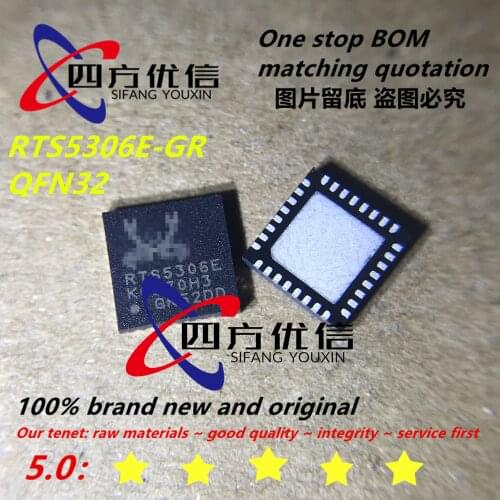 100% new original (5PCS-10PCS) RTS5306E-GR RTS5306E QFN32