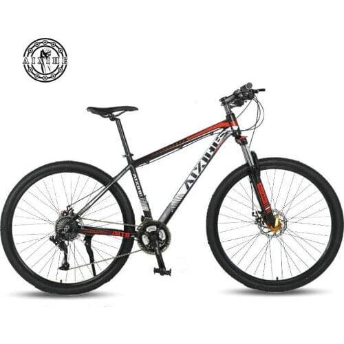 New mountain bike aluminum alloy bicycle dual disc brake 21/24/30 speed bicycle city sport cycling adult bicycle road bike