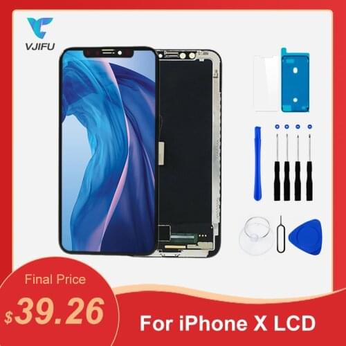 OLED Display For iPhone X 5.8 inch LCD Screen Replacement Perfect 3D Touch Digitizer Assembly TFT Ecran For A1865 A1901 A1902