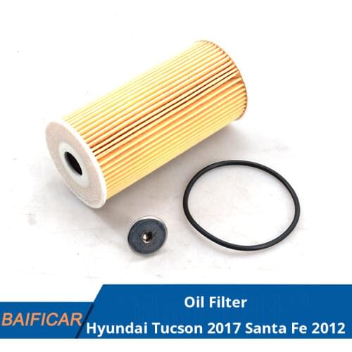 Baificar Brand New Genuine Oil Filter OEM 26320-2F100 For Hyundai Tucson TL 2017 Santa Fe 2012