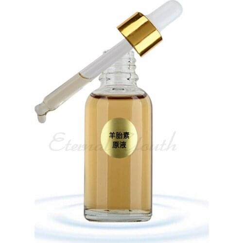 Sheep Placenta Firming Skin With Hyaluronic Acid Moisturizing Pigmentation Whitening Anti Aging 30ml