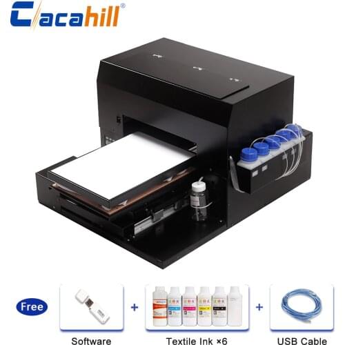 A3 UV flatbed printer with ink uses Epson L1800 print head for mobile phone case/photo/card/lighter printing