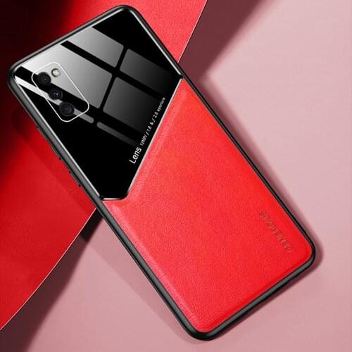 Luxury Leather Magnetic metal car Case For Huawei Honor 10 20 30 Lite Pro Nova 5 6 7 i 5t 7i Mobile Phone Cover Shockproof Shell