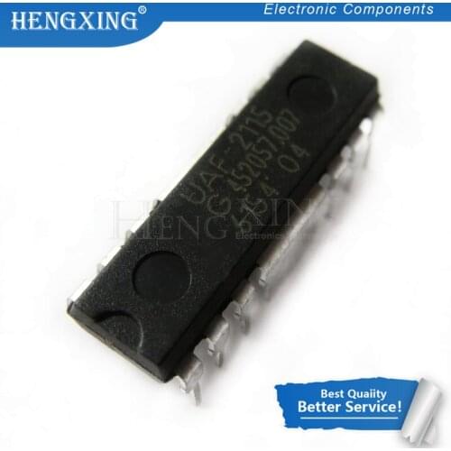 2pcs/lot UAF2115 UAF-2115 UAF 2115 DIP-14 In Stock