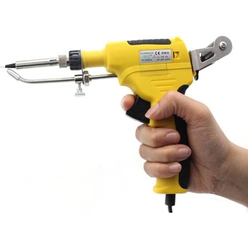 Yizhili Manual Tin Soldering Iron Electric Welding Gun tin solder tool 60W