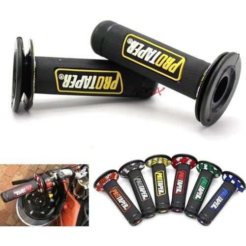 7/8" Rubber Gel Hand Grips Brake Hands WG-117N Motorcycle Protaper Dirt Pit Bike Motocross