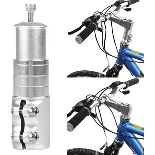 12 CM Aluminum Alloy Mountain Bike Tube Extender Adapter Bike Front Fork Stem Increased Control Heighten Bicycle Parts Accessori