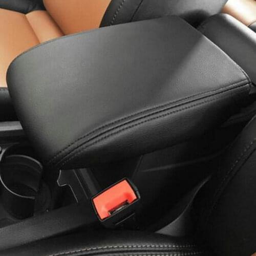 SBTMY PU leather Car Armrest Box Cover Car Accessories For VW Volkswagen Golf 7 MK7 2013-2017