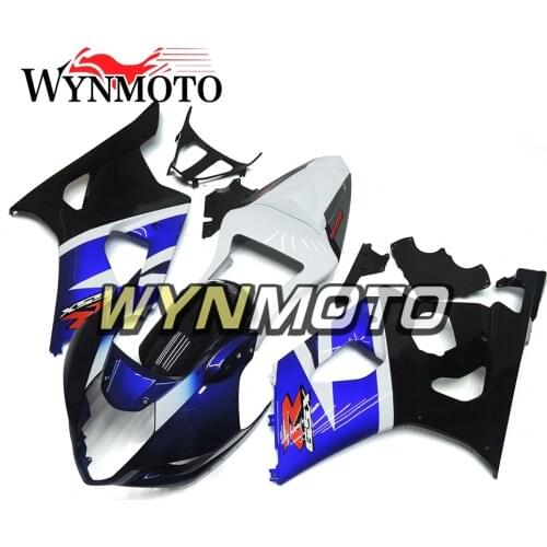 Complete Fairings Kit For GSXR1000 2003-2004 03 04 K3 Injection ABS Plastics Fairings Kit Bodywork Cowling Frames Kit Black Blue