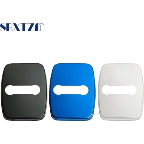 For BMW Door Lock Cover 1 2 3 4 5 7 Series X1 X2 X3 X4 X6 F30 F10 F15 F16 F34 F07 F01 F16 Car Metal Door Lock Cover with Logo