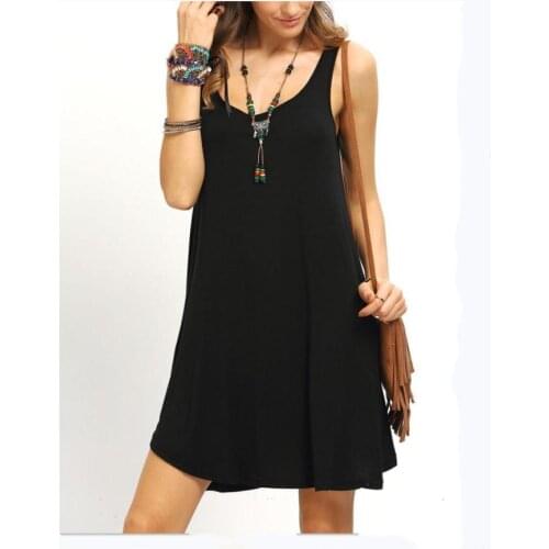 Summer new style ladies sleeveless bottoming vest skirt sexy suspender skirt slim dress female
