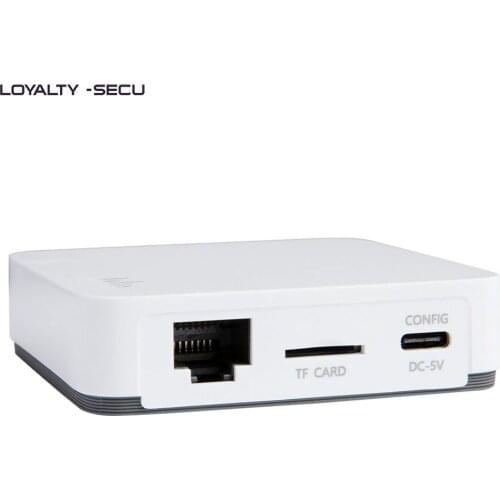 LOYALTY-SECU Wireless Bluetooth RJ45 USB 2.0 Wireless Print Server 3 Ports White