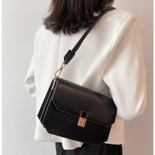 Fashion Women Pu Leather Handbags Small Shoulder Bags Designer Ladies Crossbody Bags for Women High Quality Female Messenger Bag