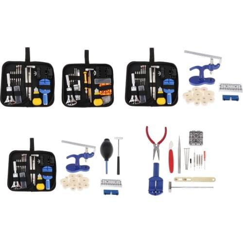 Professional Watch Repair Kit Battery Replacement Screwdriver Spring Bar