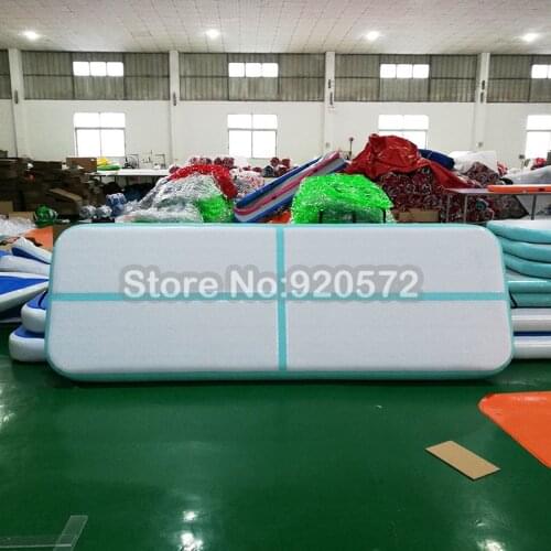 Inflatable Track Gymnastics Mattress Inflatable Track Olympic Gym Tumble Airtrack Tumbling wrestling Yoga mat 5m/6m/7m
