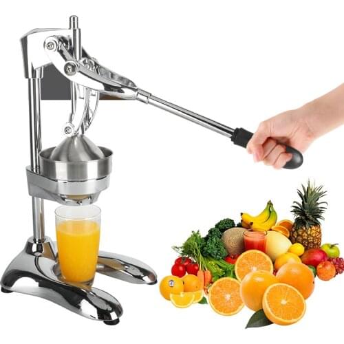 High Quality Stainless Steel Juicer Fruits Squeezer Orange Lemon Manual Juicer Squeezer Citrus Press Commercial Kitchen Tools