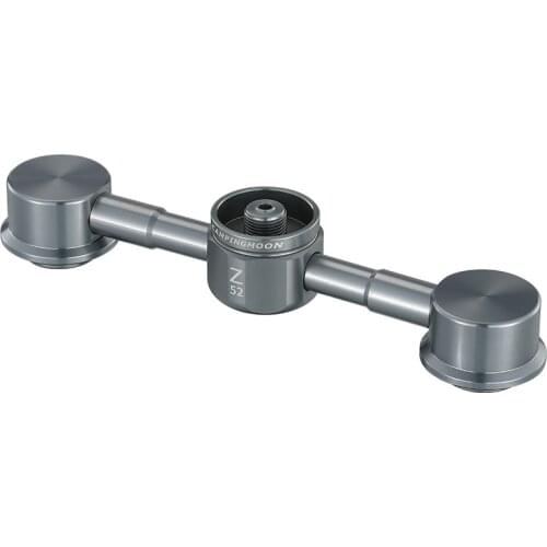 Campingmoon Outdoor Camping Stove Accessories Aluminum Alloy Furnace Adapter Lightweight Flat Gas Bunker Increase Stove Life