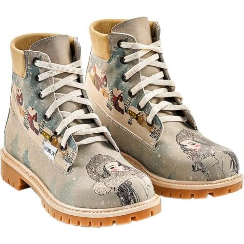 Noosy 2021 New Fashion spring and autumn Winter Women Boots Waterproof Non-slip sole orthopedic daily use Boots