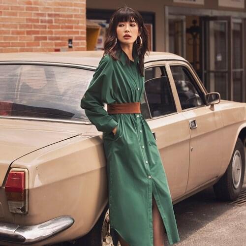 2019 VERRAGEE AUTUMN LONG DRESS