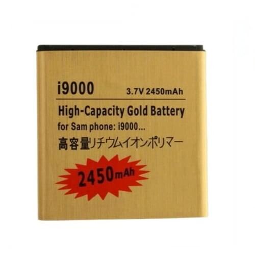 10pcs /lot 2450mAh EB575152VU Gold Battery For Samsung Galaxy S i9000 i9003 i9001 i919 Epic 4G i9088 i897 i909 T959 M110S