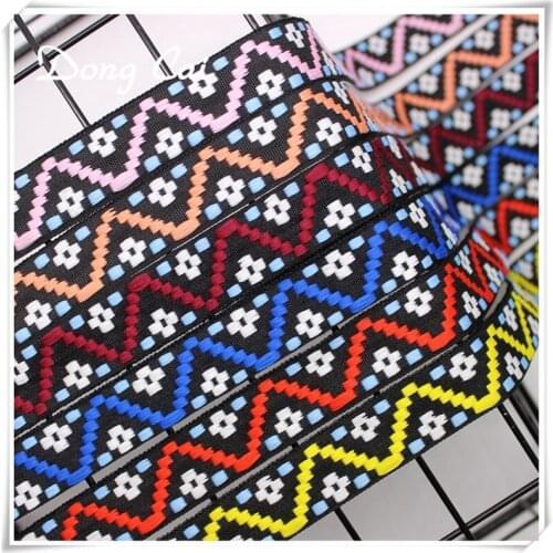 10yards/lot wide 1.2/2cm boho chic national webbing embroidered ribbon in vintage style accessory for bag garment accessories