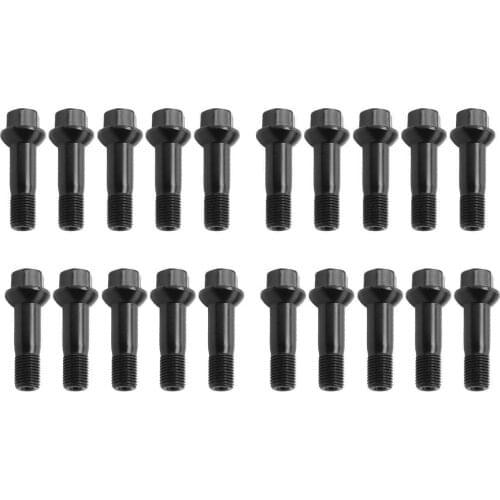 20 PCS Wheel Lug Bolts Nuts Kit for Mercede s Ben z S500 GLK350 S550 CL500 GL450