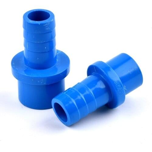 5~20pcs 20mm-5/8/10/12/14/16/18mm 25mm-12/16/20mm PVC Pagoda Connector Garden Irrigation Hose Connector Aquarium Adapter